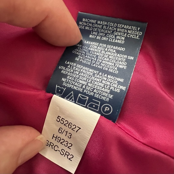 Tommy Girl Navy Pea Coat - Picture 5 of 7